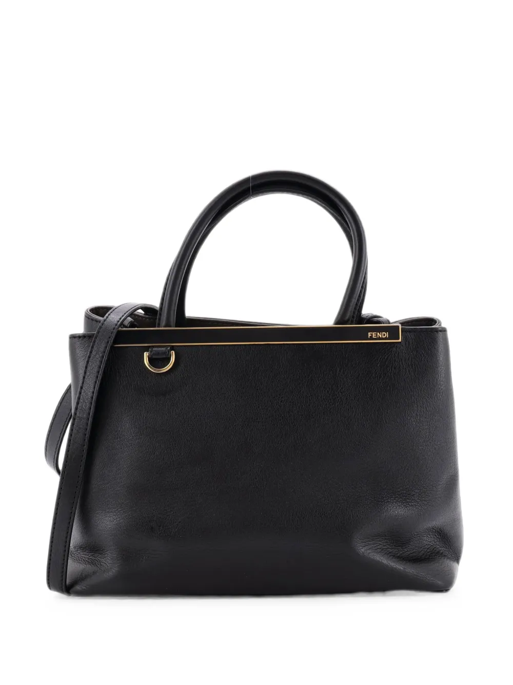 Fendi Pre-Owned 2Jours Bag Leather Petite satchel - Nero