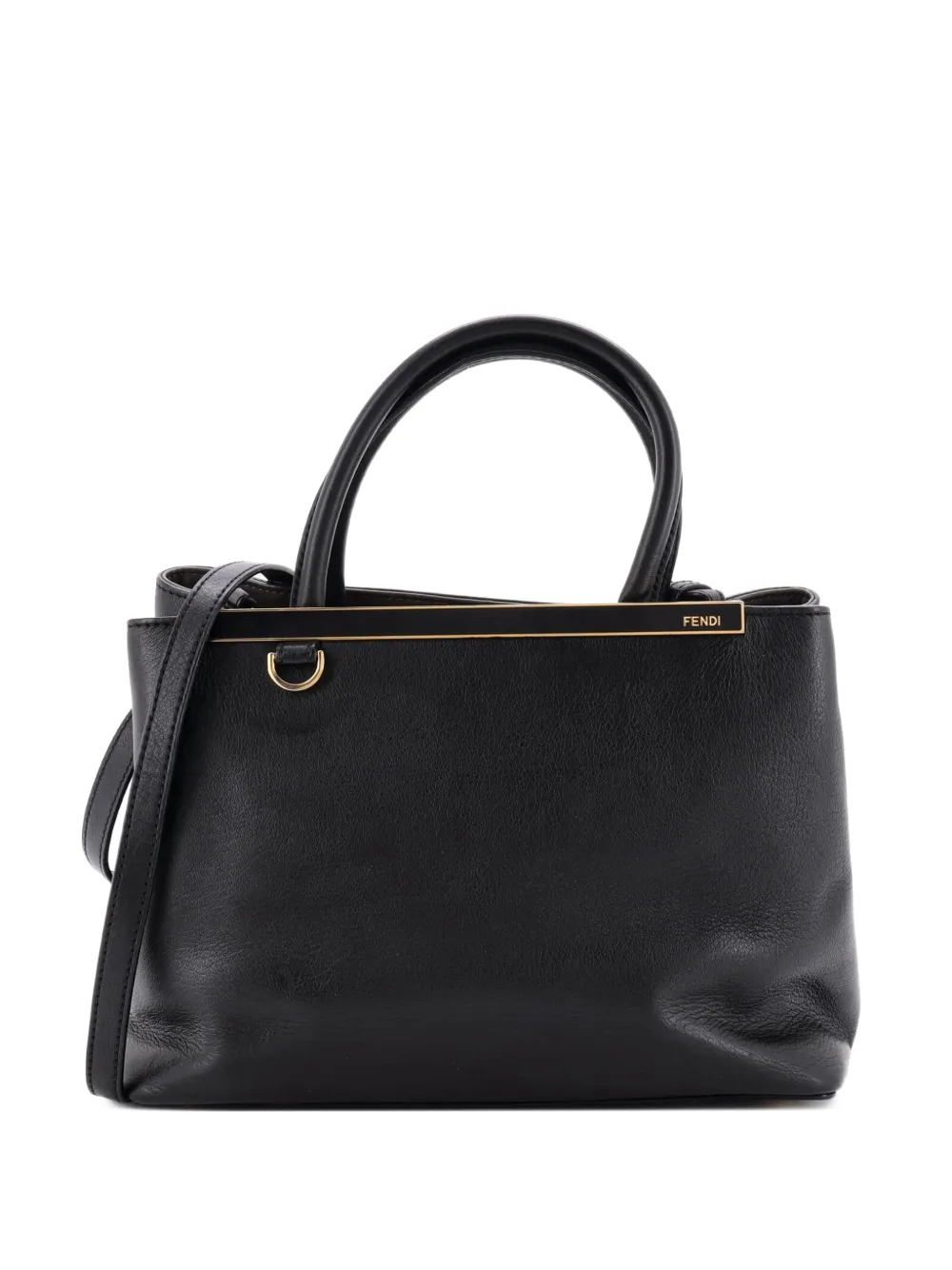 Fendi Pre-Owned 2Jours Bag Leather Petite satchel - Nero