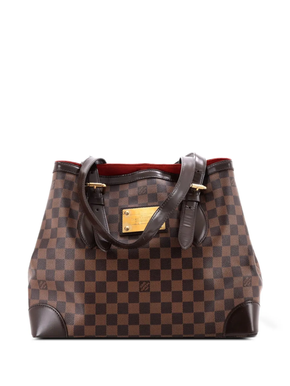 Louis Vuitton Pre-Owned Hampstead Handbag Damier MM tote bag - Marrone