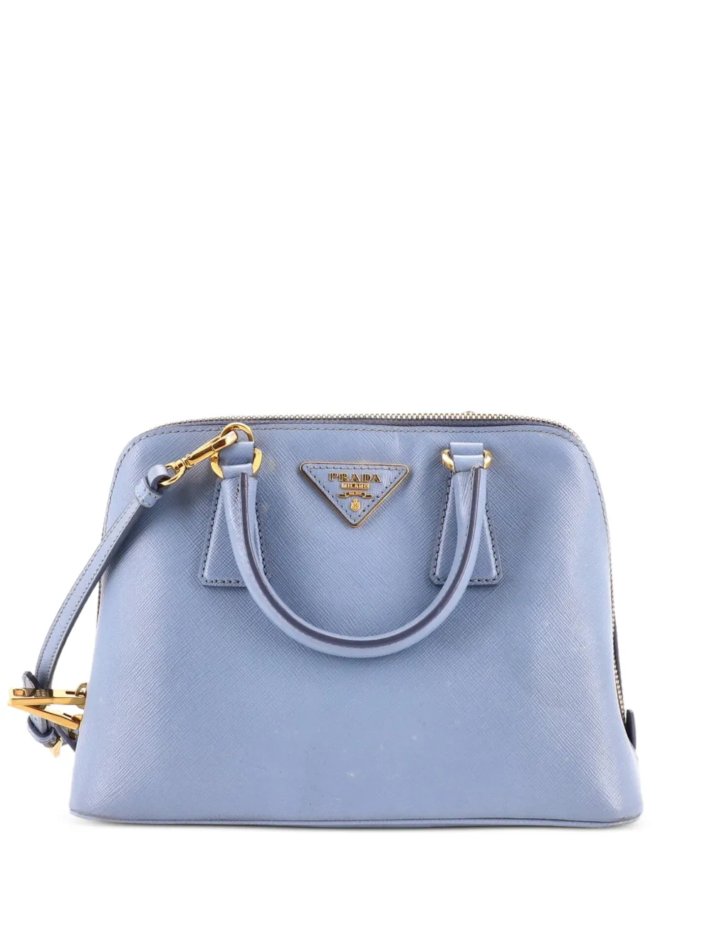 Prada Pre-Owned Promenade Bag Saffiano Leather Small satchel - Blau