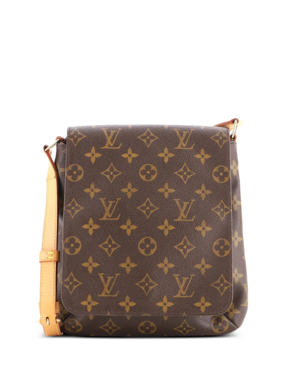 Louis Vuitton Pre-Owned Musette Salsa Handbag Monogram Canvas PM shoulder bag - Marrone