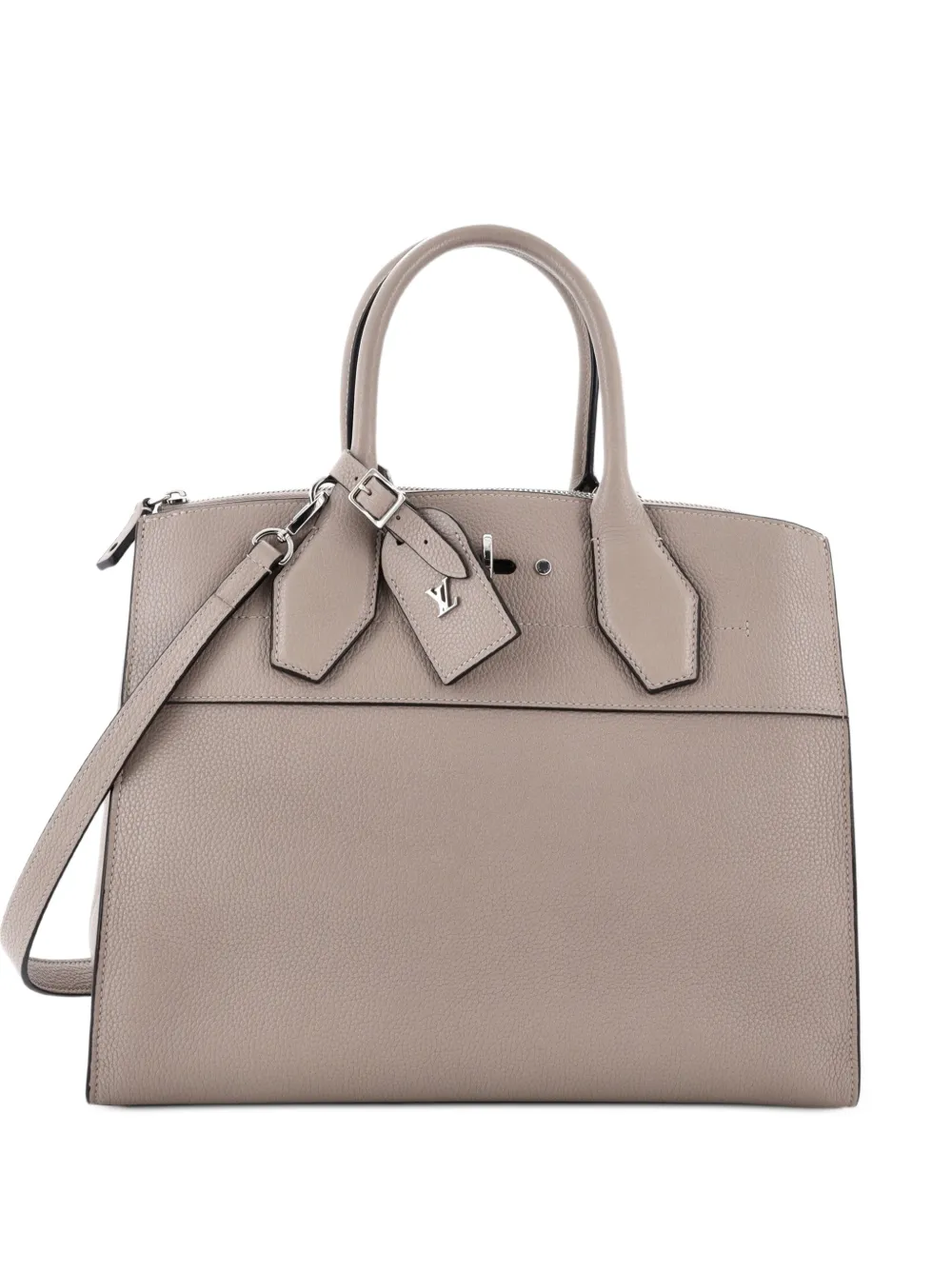 Louis Vuitton Pre-Owned City Steamer Handbag Leather MM tote bag - Toni neutri