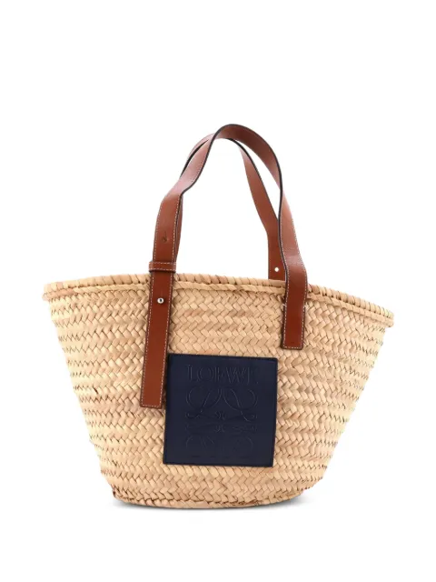 Loewe Pre-Owned Basket Raffia Medium tote bag