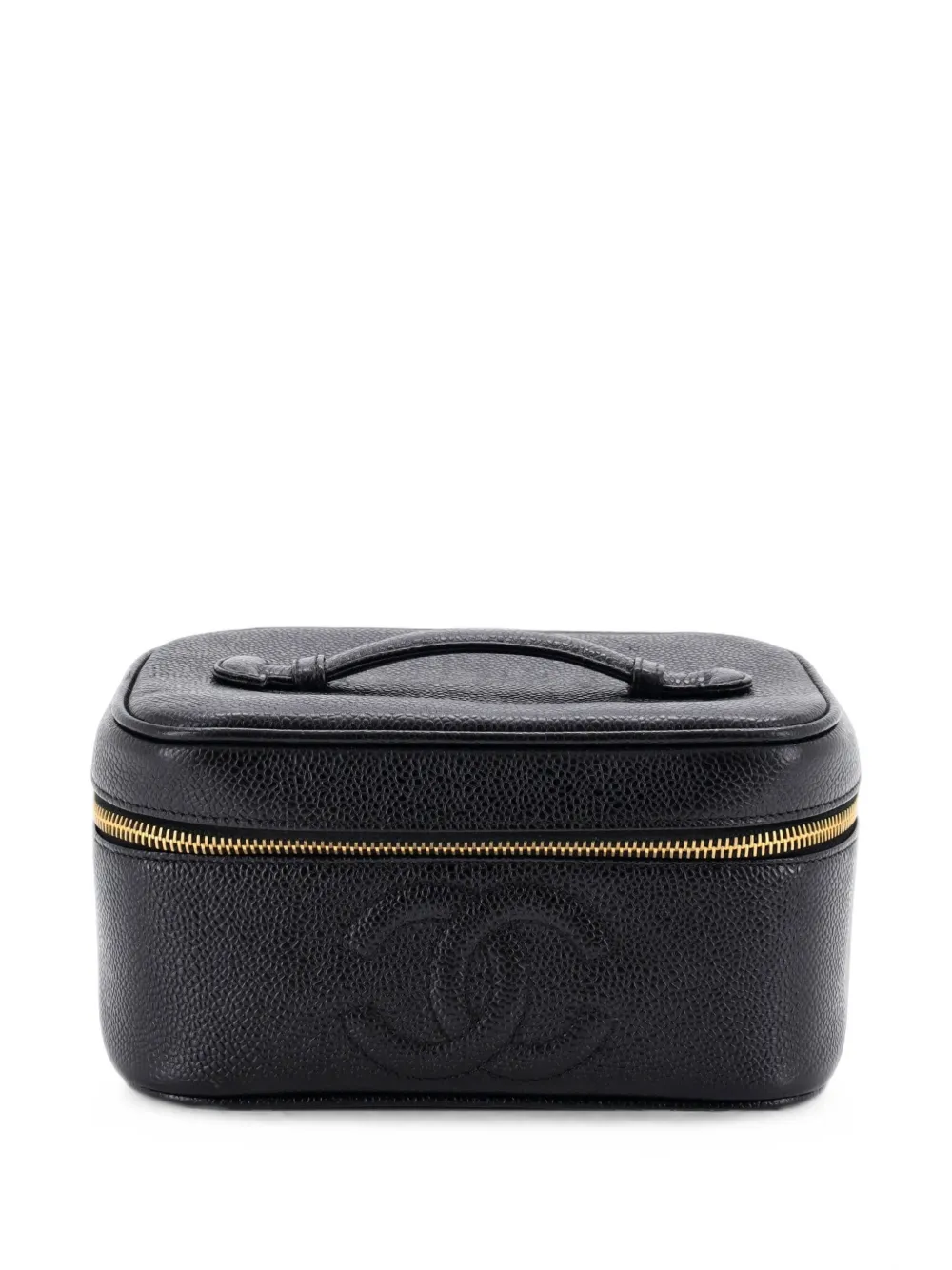 CHANEL Pre-Owned Timeless Cosmetic Case Caviar Medium pouch - Schwarz
