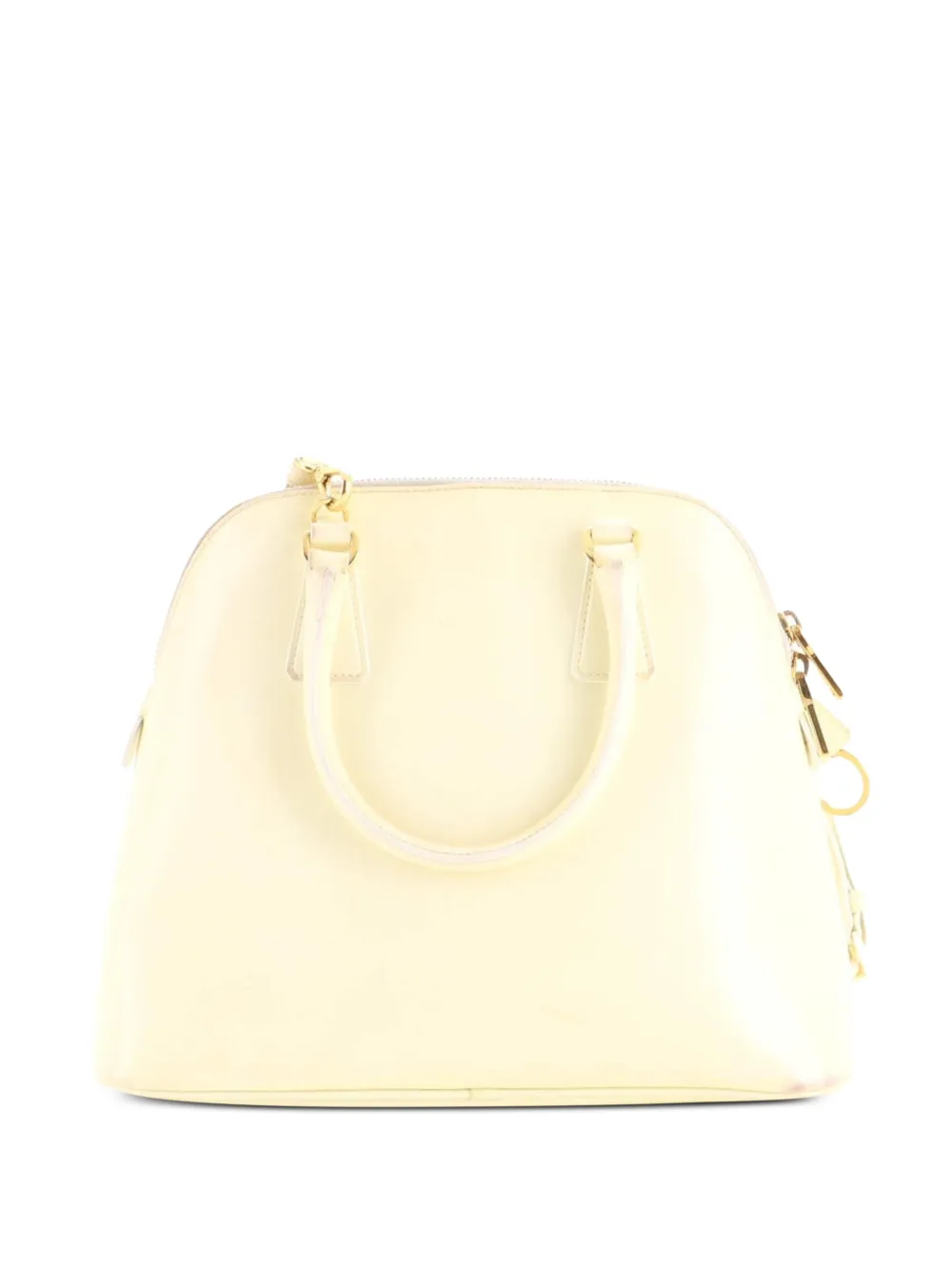 Prada Pre-Owned Promenade Bag Vernice Saffiano Leather Medium satchel - Toni neutri