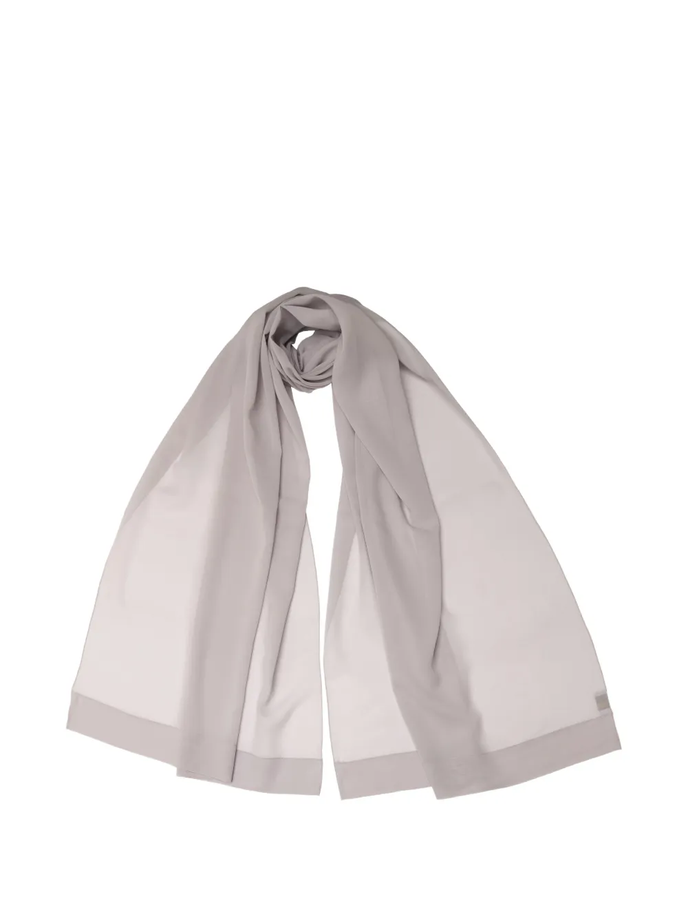 Elizabetta Carmen silk scarf - Grigio