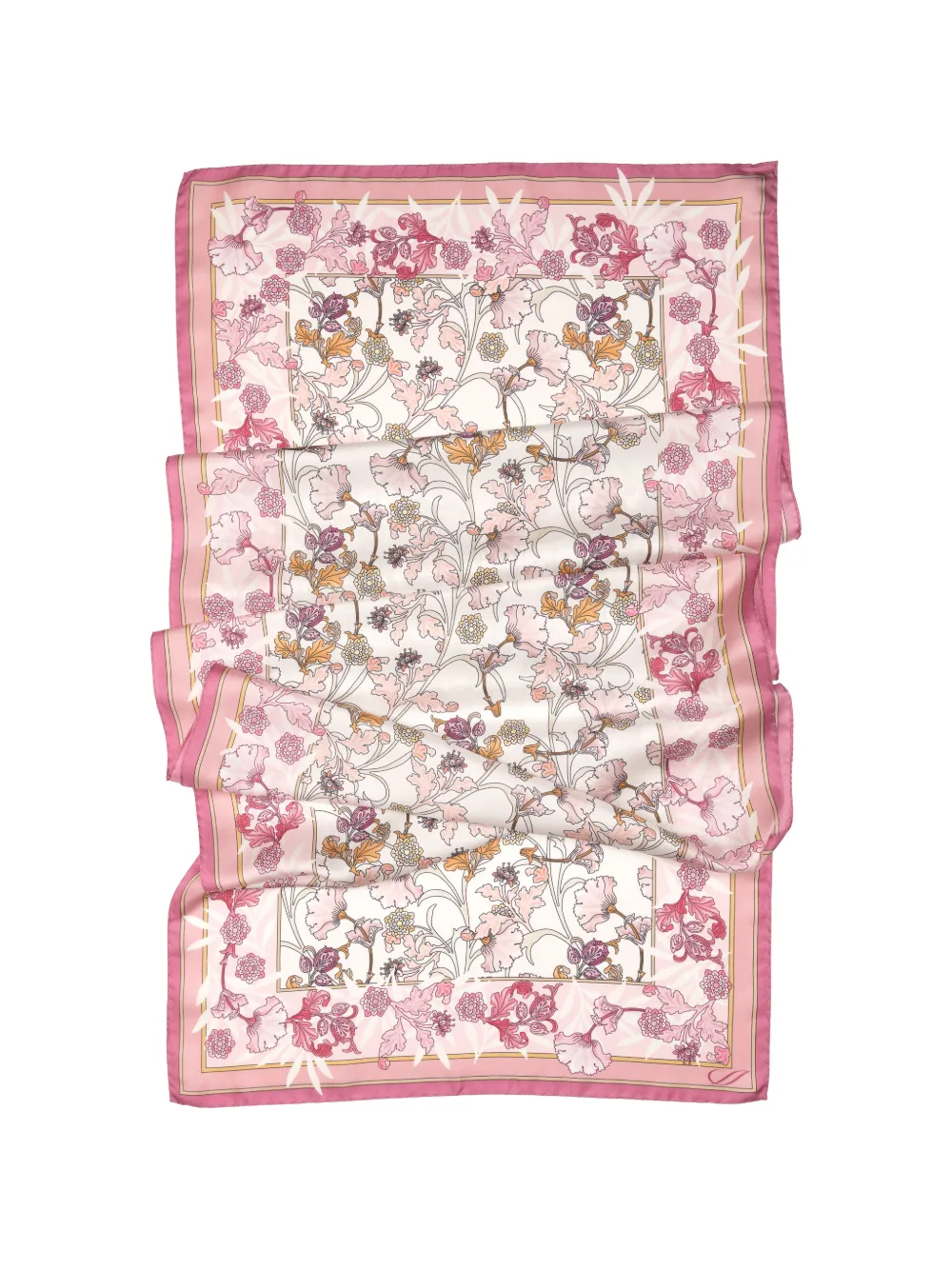 Elizabetta Ofelia floral-print scarf - Rosa