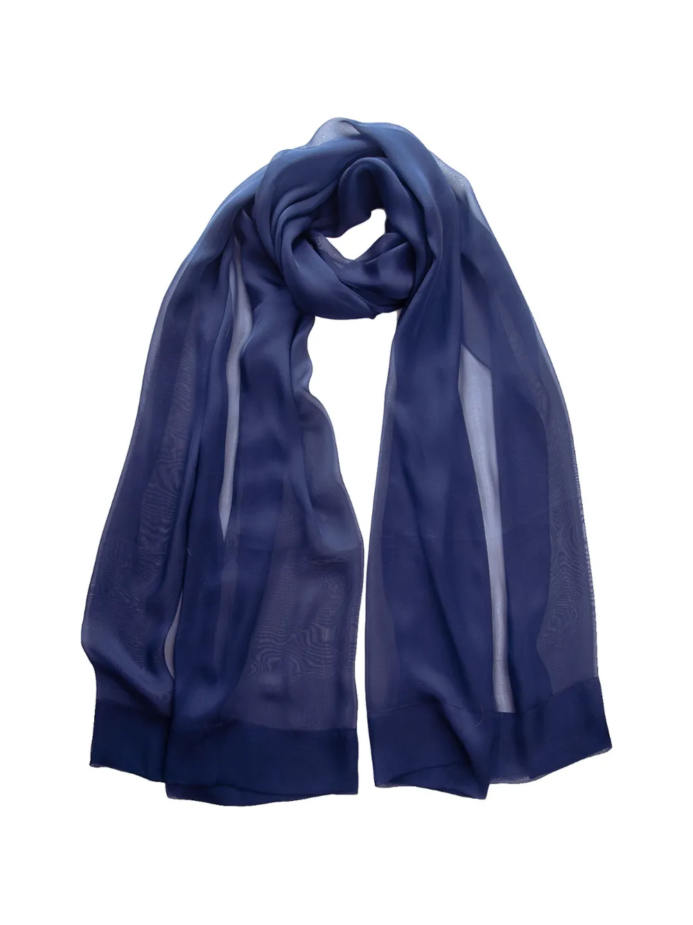 Elizabetta Carmen silk scarf - Blu