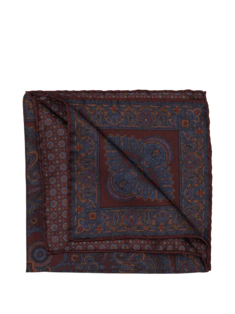 Elizabetta Lario double-sided pocket square