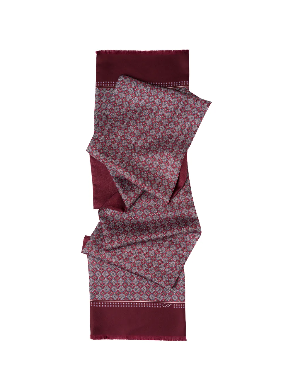 Elizabetta Palazzo sjaal met medaillon-print Rood