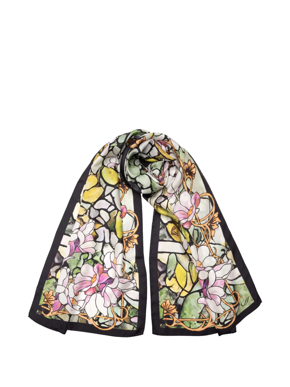 Elizabetta Tiffany silk scarf - Rosa