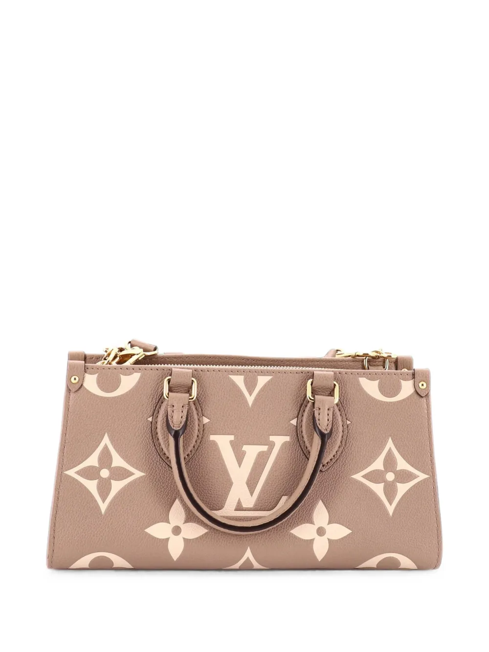 Louis Vuitton Pre-Owned OnTheGo Bicolor Monogram Empreinte Giant East West tote bag - Gris