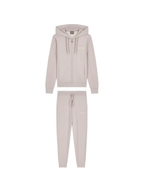 Ea7 Emporio Armani logo hoodie and trousers tracksuit