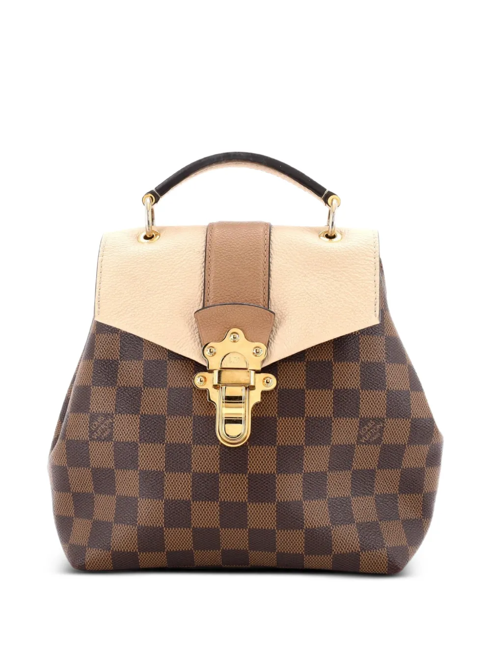 Louis Vuitton Pre-Owned Clapton Damier and Leather backpack - Toni neutri