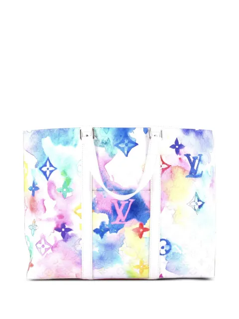 Louis Vuitton Pre-Owned New Limited Edition Monogram Watercolor Canvas GM tote bag