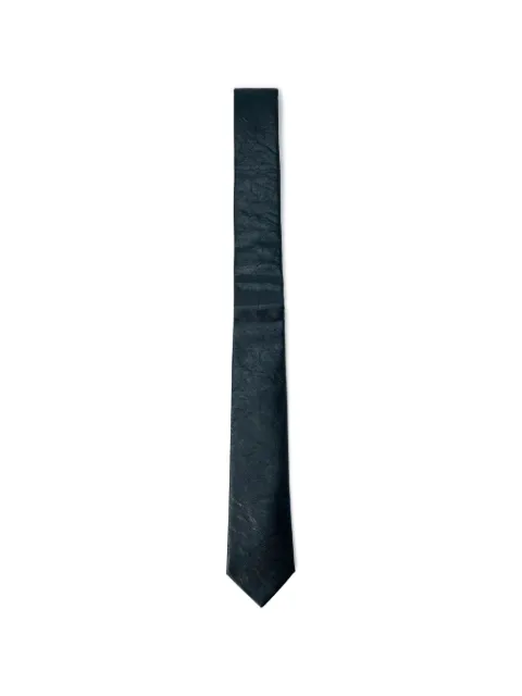OUR LEGACY faux-leather tie