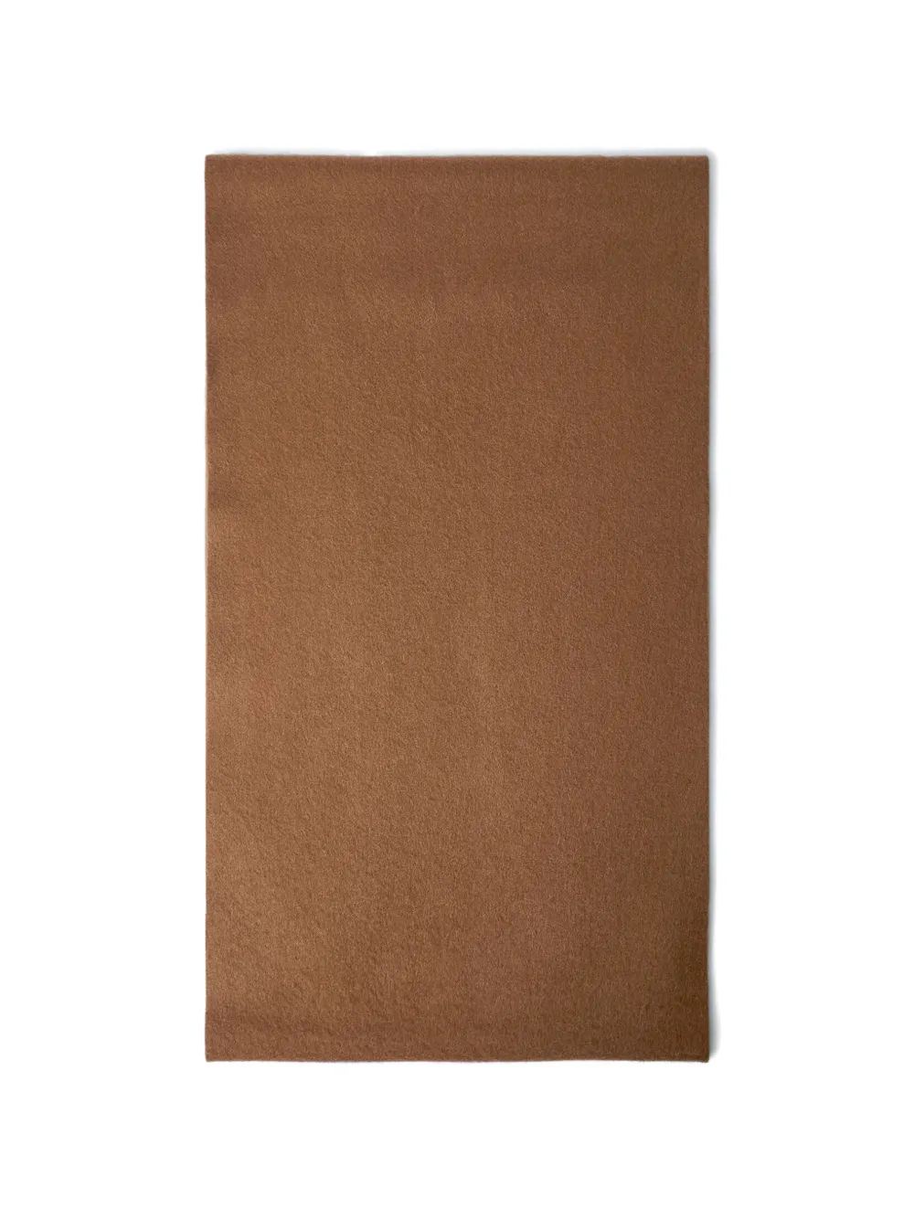 Max Mara Kasjmier sjaal met franje en logo-patroon Bruin