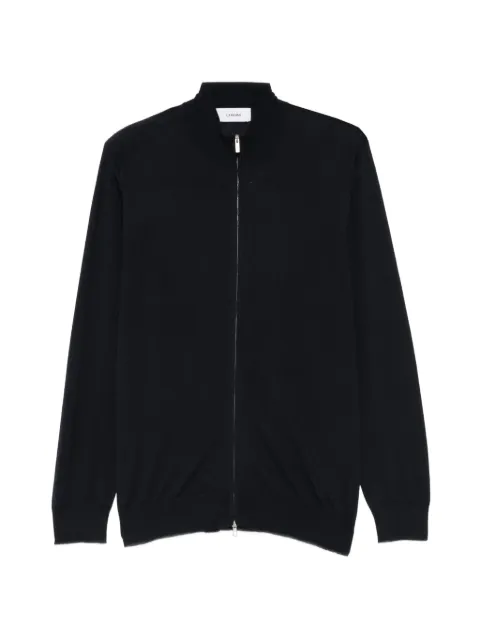 Lardini zip-up cardigan
