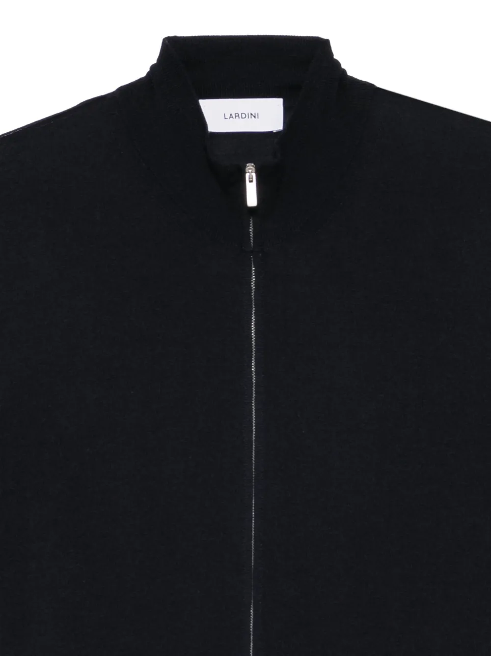 Lardini zip-up cardigan Blauw
