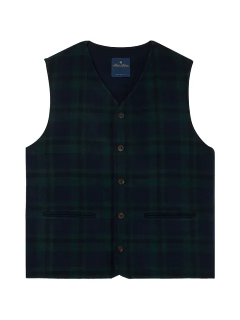 Brooks Brothers ternet Blackwatch vest