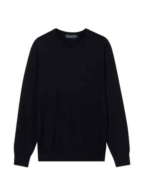 Brooks Brothers ribbed-trim crew-neck sweater