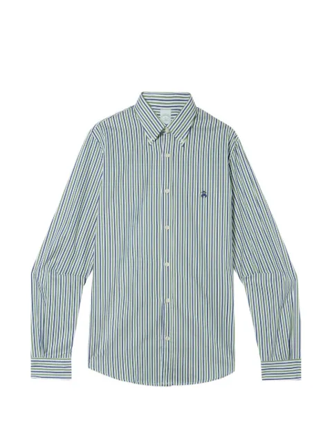 Brooks Brothers candy-stribet skjorte med button-down-krave