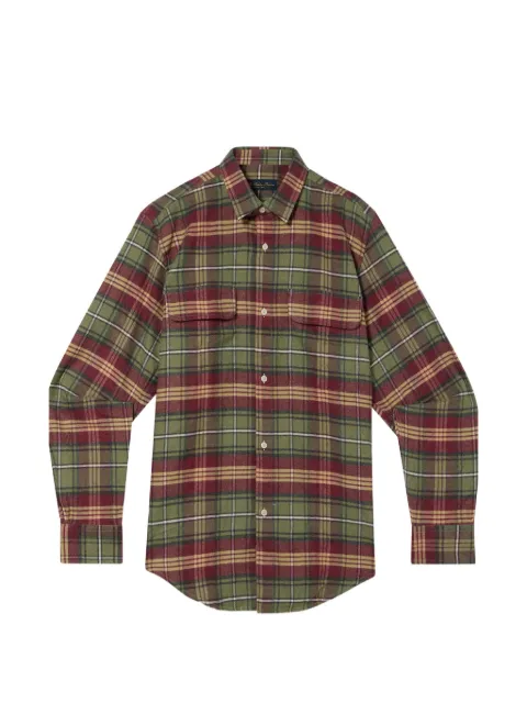 Brooks Brothers plaid flannel shirt