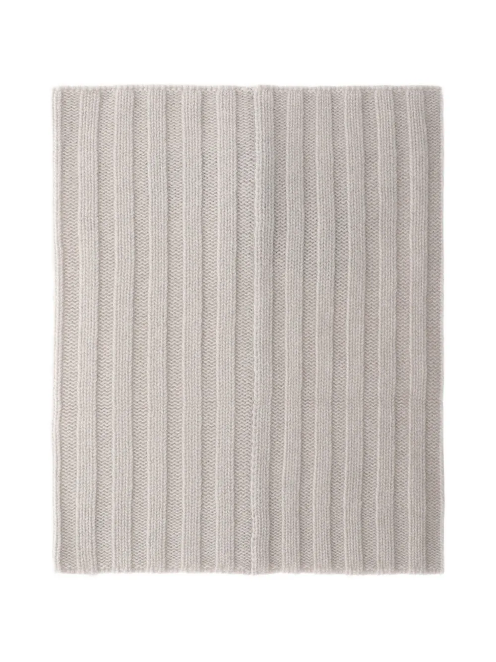 Herno Ribgebreide sjaal Beige