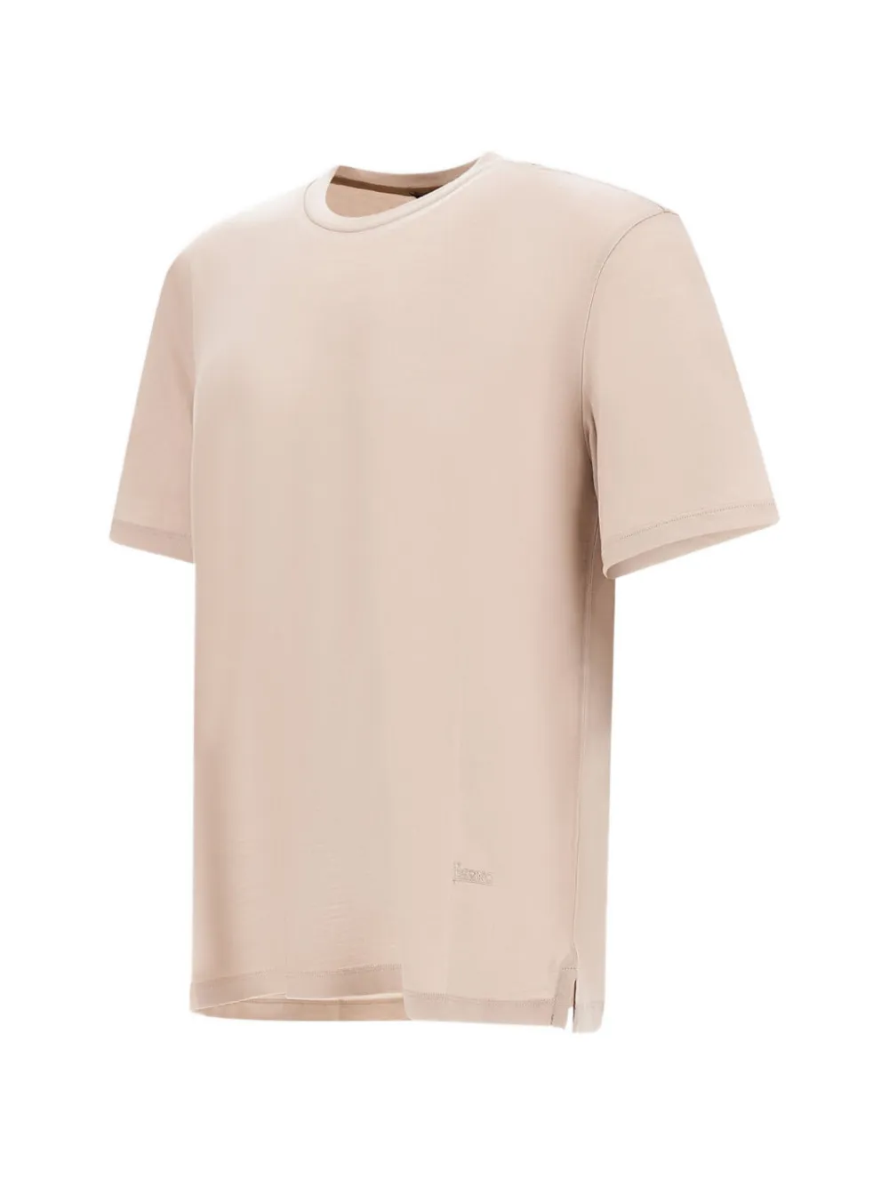 Herno Wollen T-shirt Beige