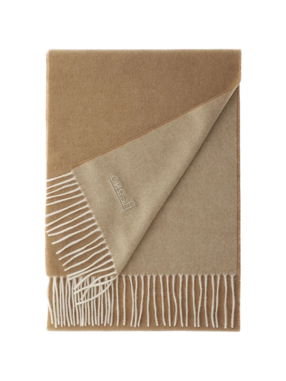 Herno Sjaal met franje Beige
