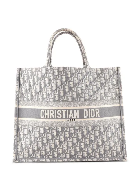 Christian Dior Pre-Owned Book Oblique Canvas Large tote bag