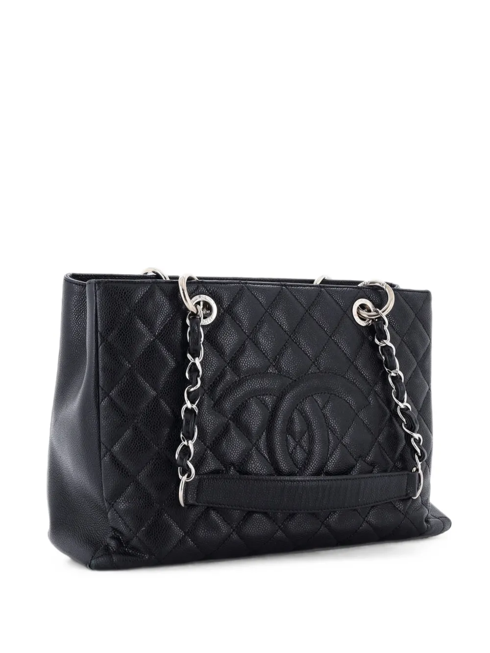 CHANEL Pre-Owned Grand Shopping Quilted Caviar tote bag - Nero