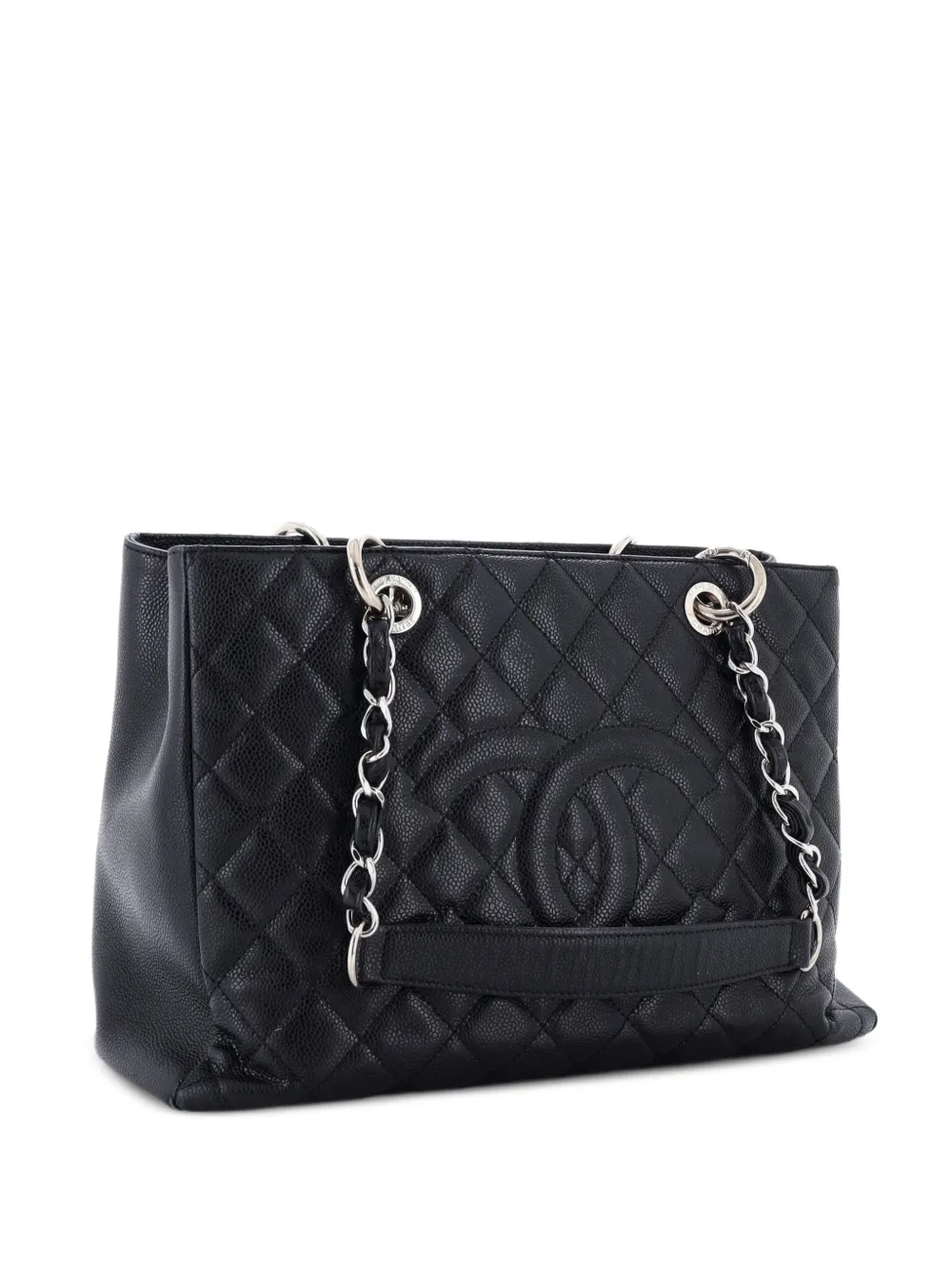 CHANEL Pre-Owned Grand Shopping Quilted Caviar tote bag - Black