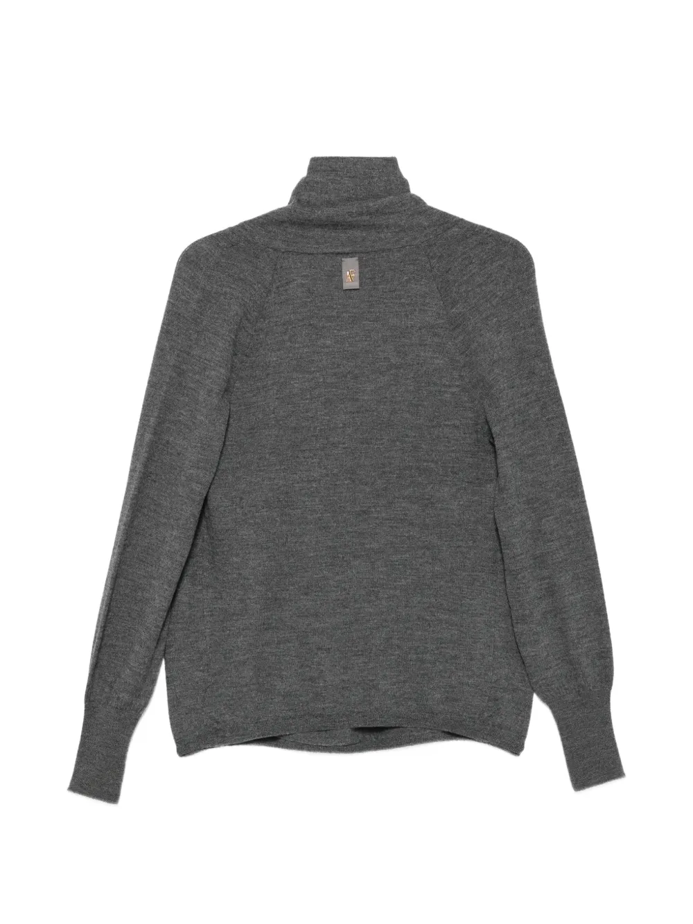 Alberta Ferretti cowl-neck sweater Grijs