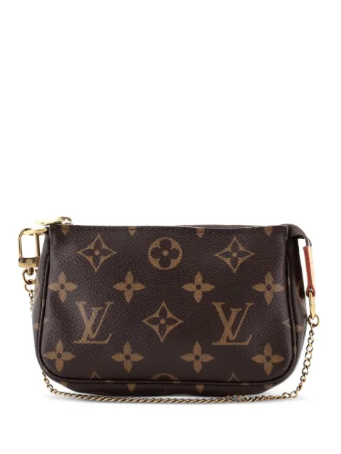 Louis Vuitton Pre-Owned bolso de mano Pochette mini de lona con motivo Monogram