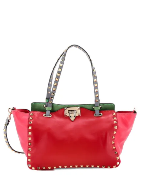 Valentino Garavani Pre-Owned tote Rockstud Soft pequeña de piel