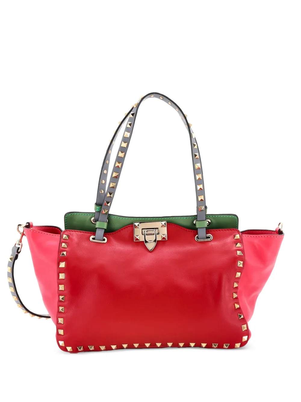 Valentino Garavani Pre-Owned Rockstud Soft Leather Small tote bag - Mehrfarbig