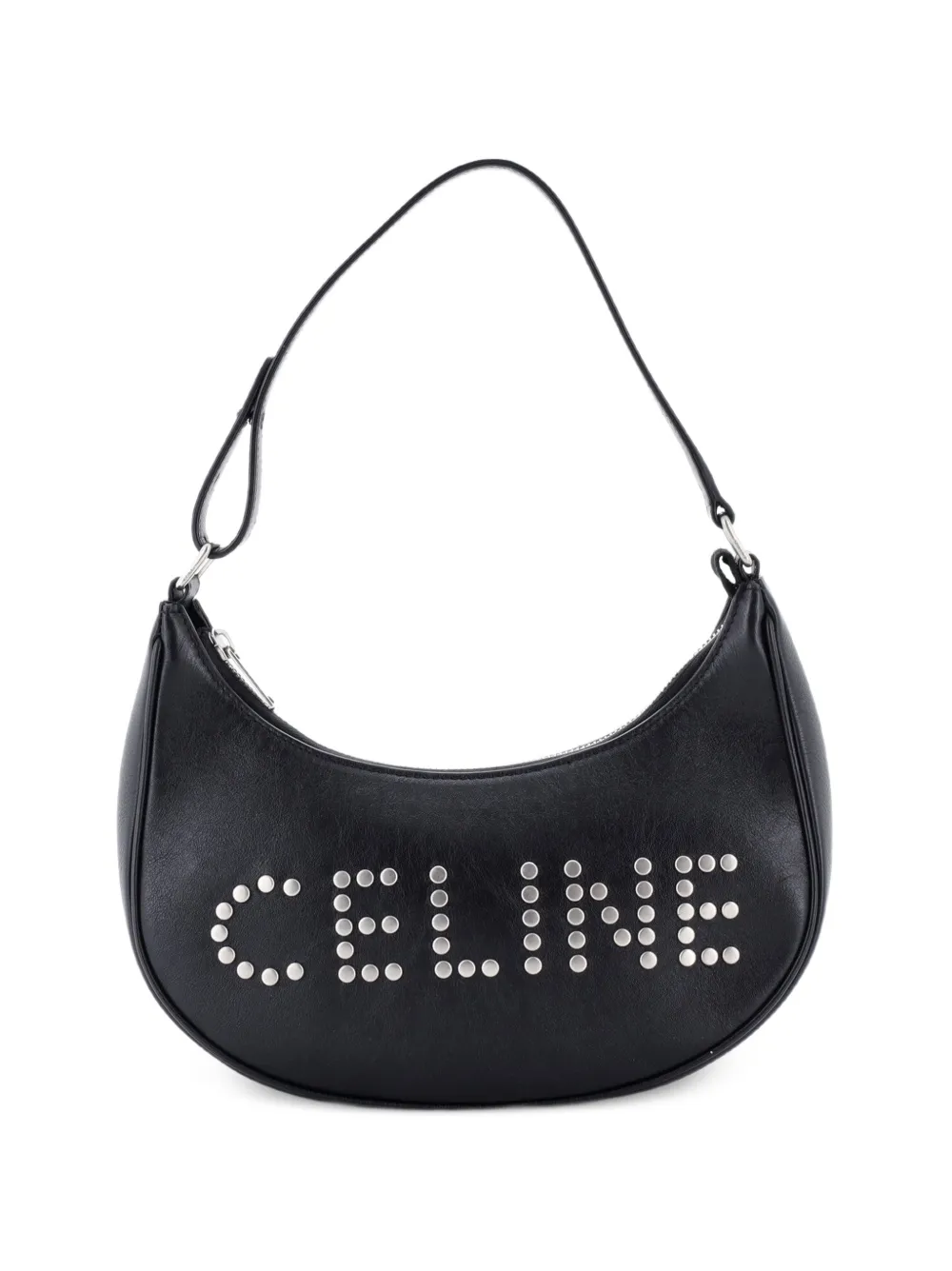 Celine Pre-Owned Ava Bag Studded Leather Medium shoulder bag - Schwarz