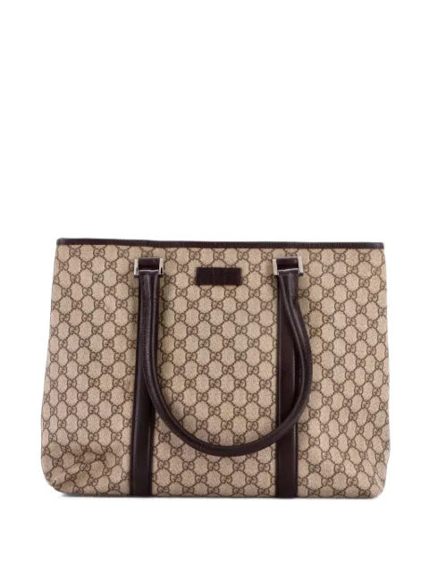 Gucci Pre-Owned grand cabas Plus en toile enduite GG et cuir