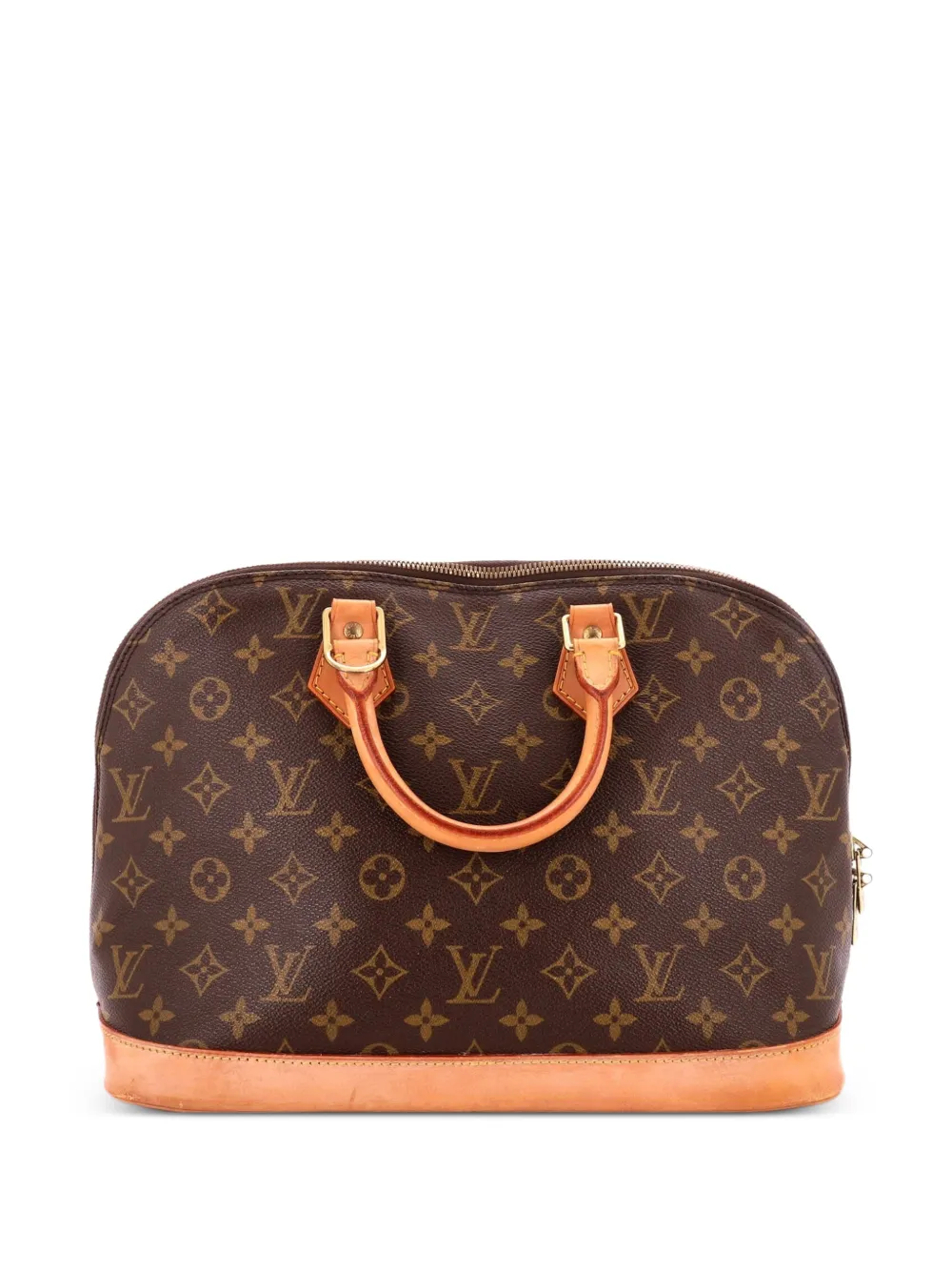 Louis Vuitton Pre-Owned Alma Handbag Monogram Canvas MM satchel - Marrone