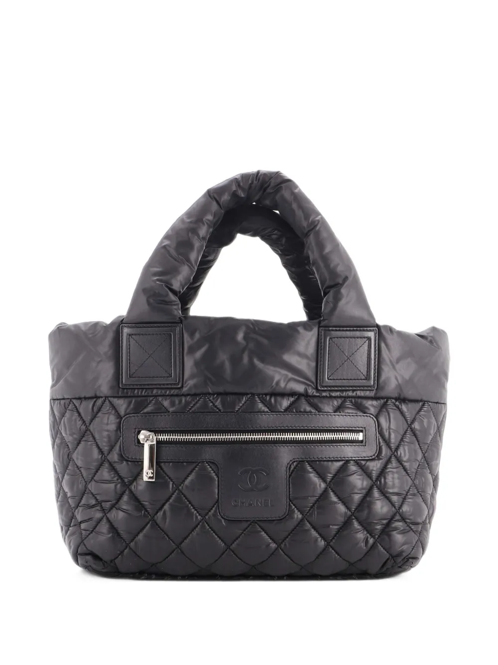 CHANEL Pre-Owned petit cabas Coco Cocoon matelassé réversible - Noir