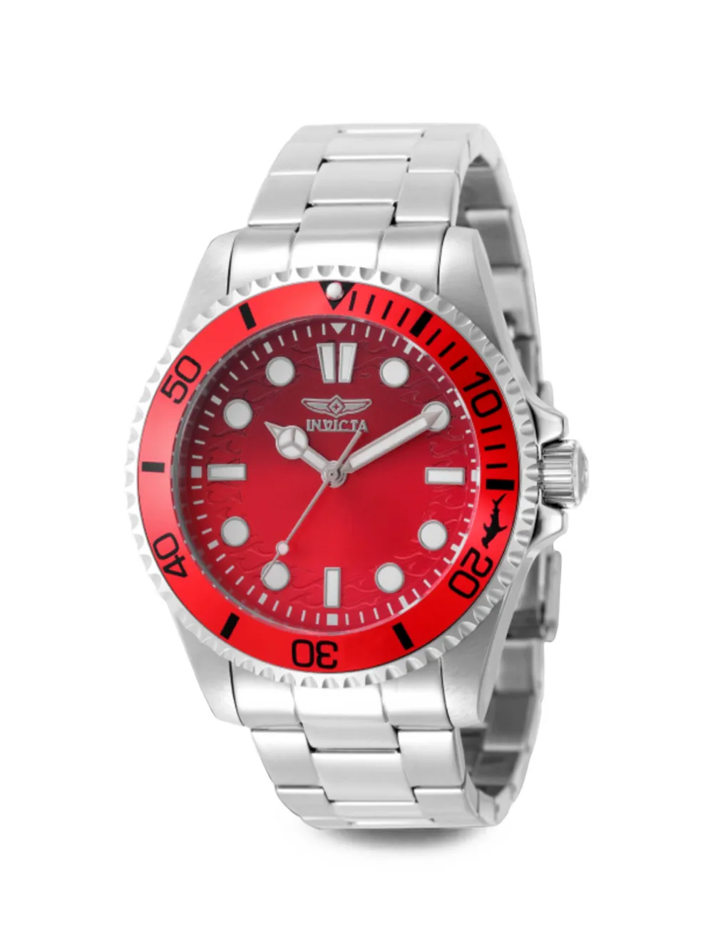 Invicta Pro Diver 43mm watch - Rosso