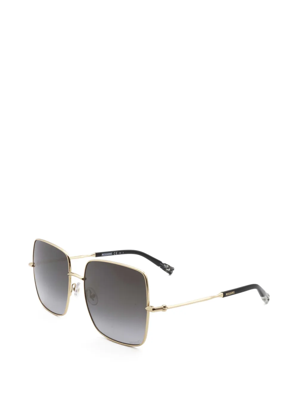 MISSONI EYEWEAR square-frame sunglasses - Oro