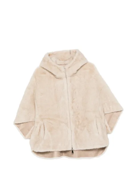 ZOE PARIS hooded reversible jacket