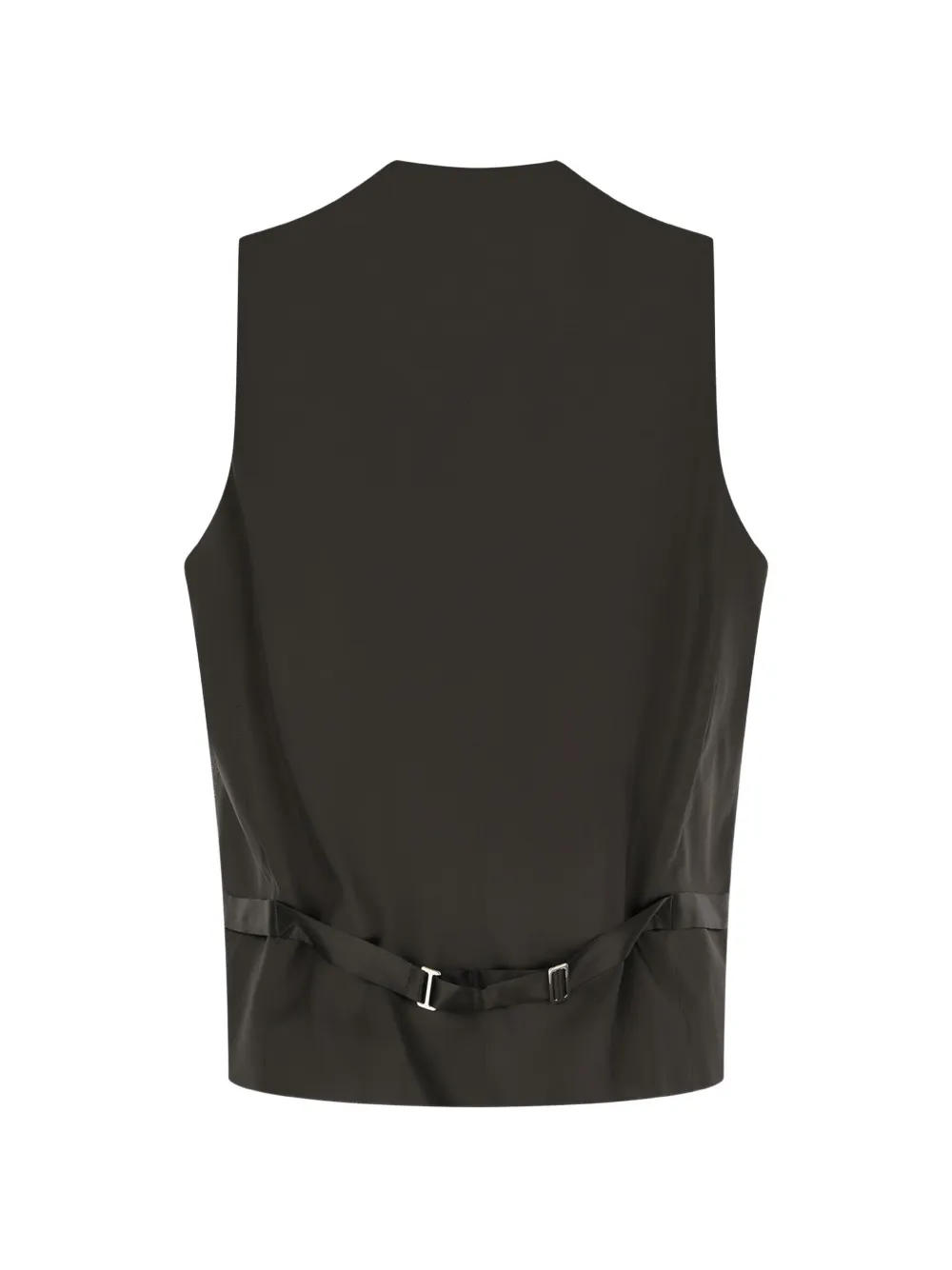 Corneliani Gilet met dubbele rij knopen en Prince of Wales-ruit Grijs