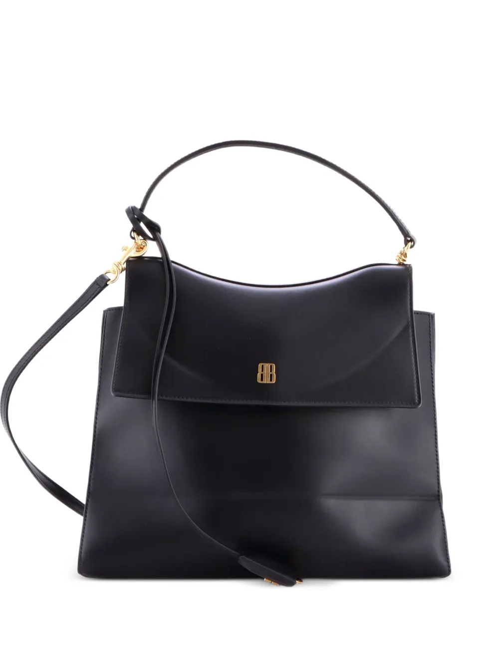 Balenciaga Pre-Owned Nano Top Handle Bag Leather Medium shoulder bag - Schwarz