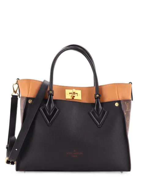 Louis Vuitton Pre-Owned tote On My Side de lona y piel con mongrama MM