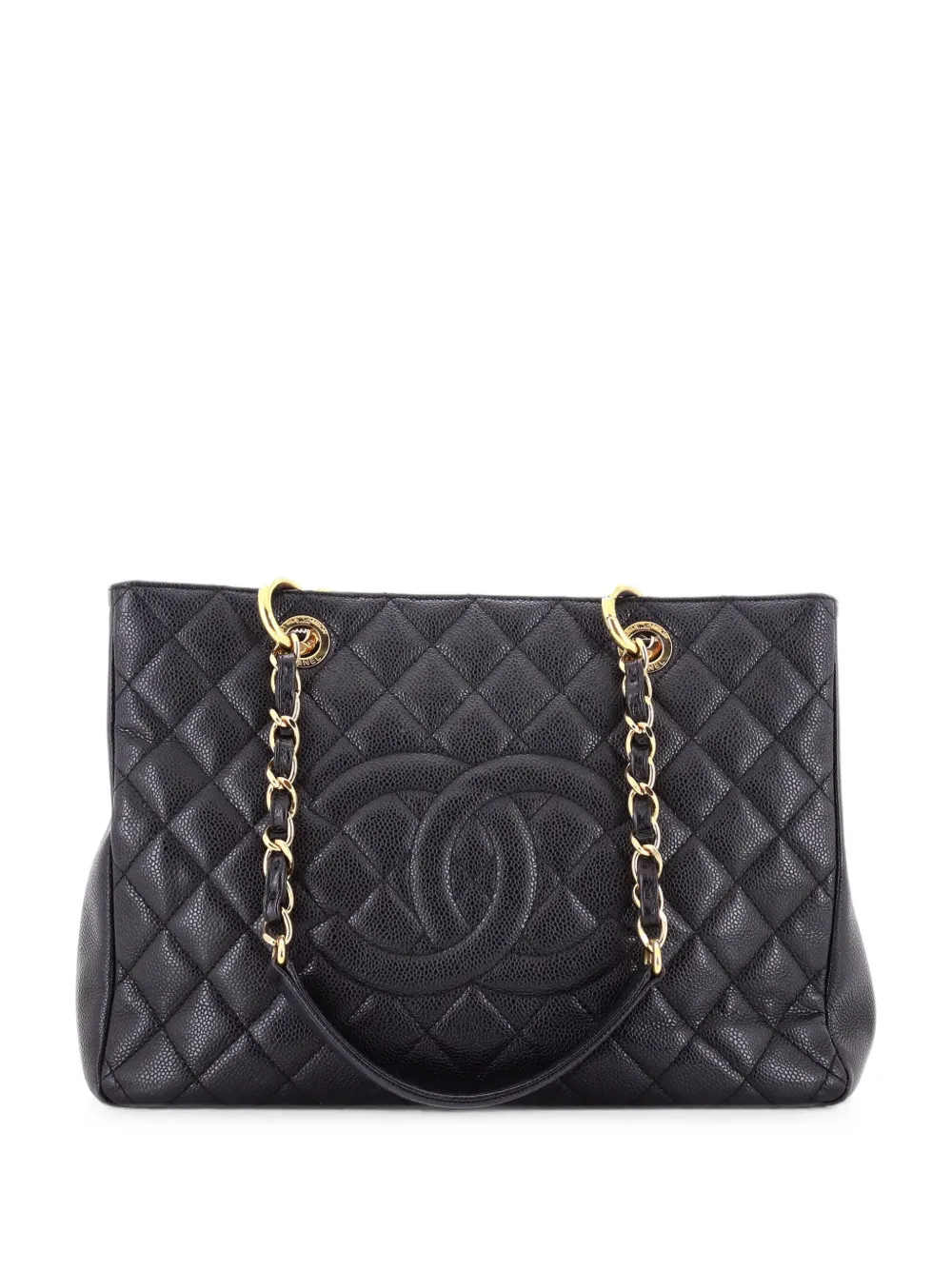 CHANEL Pre-Owned Grand Shopping Quilted Caviar tote bag - Nero