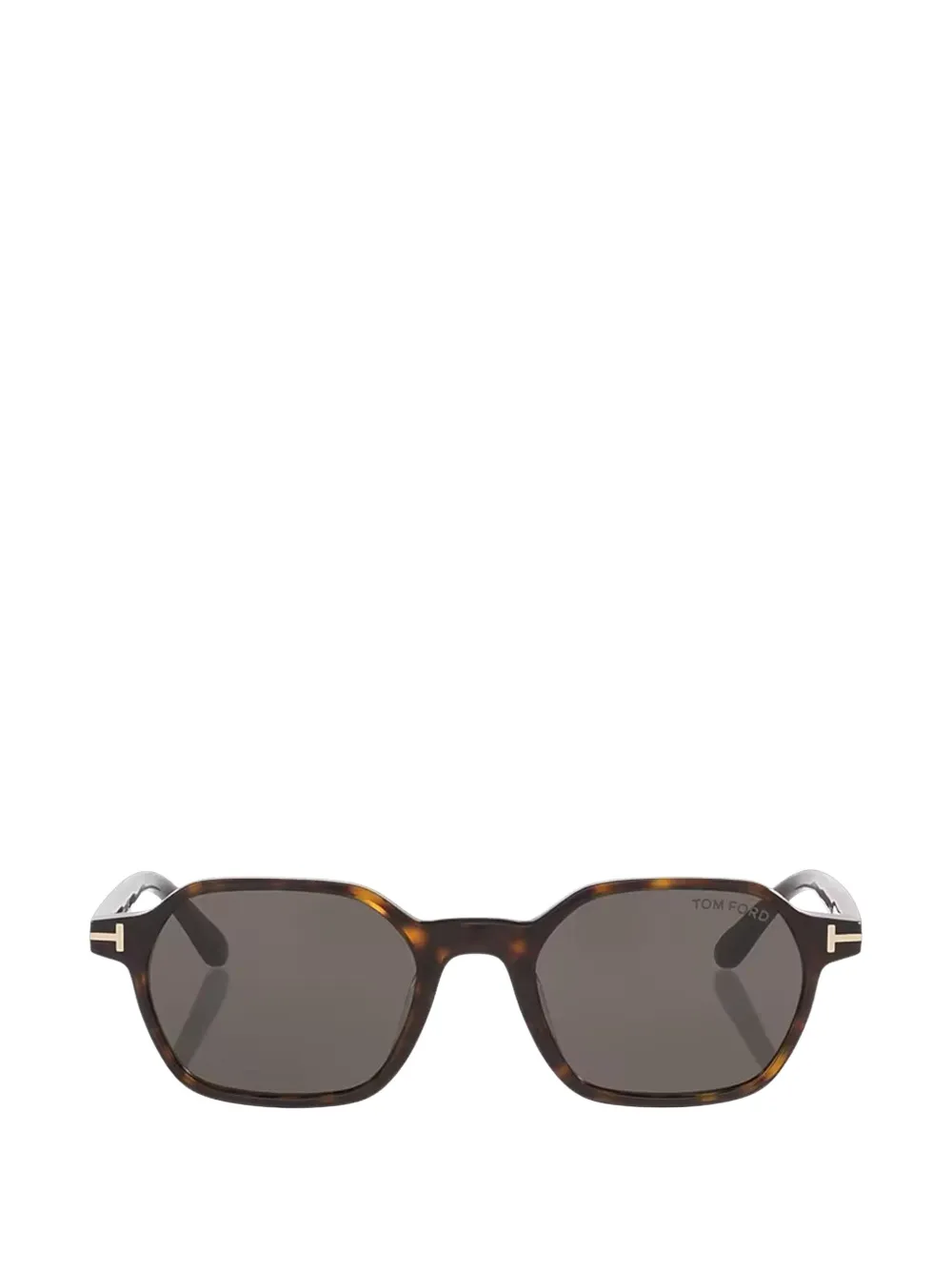 TOM FORD Eyewear Joey zonnebril met rechthoekig montuur Bruin