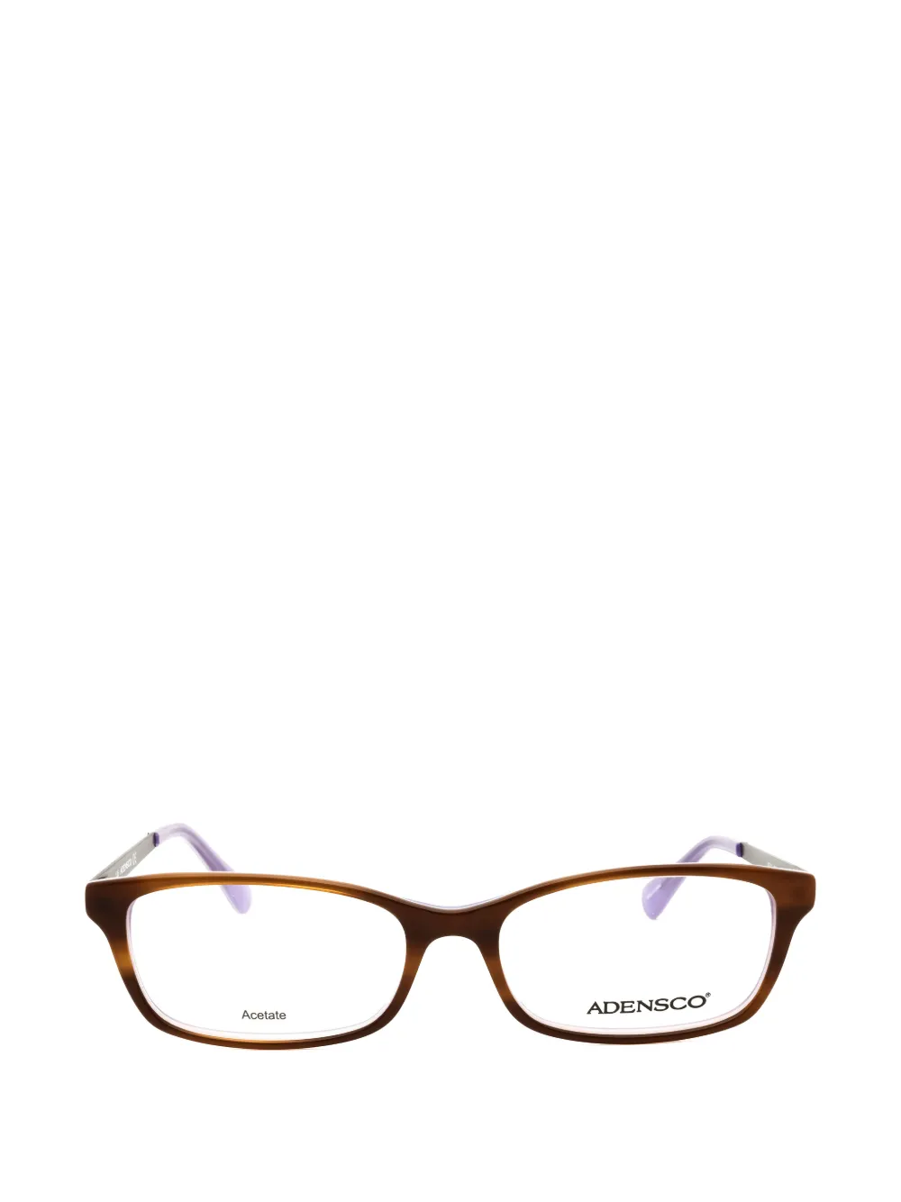 Adensco rectangle-frame glasses - Marrone